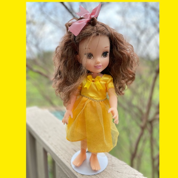 Disney Princess Belle Toddler Doll 16” Gold Dress Beauty and the Beast toy * - Picture 7 of 7